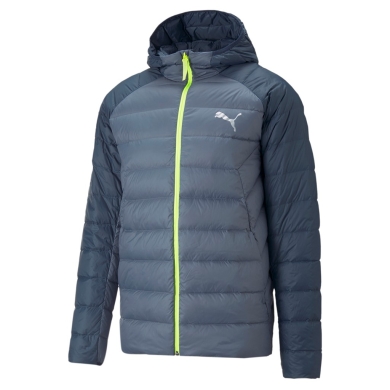 Puma Daunen-Winterjacke PackLITE Hooded blau Herren